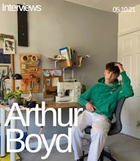 arthur boyd in his home office